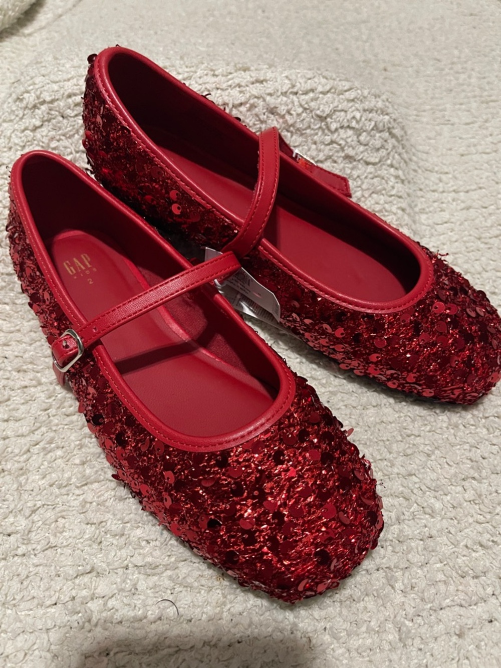NWT- GAP- girl’s 2. Sequin Flat
